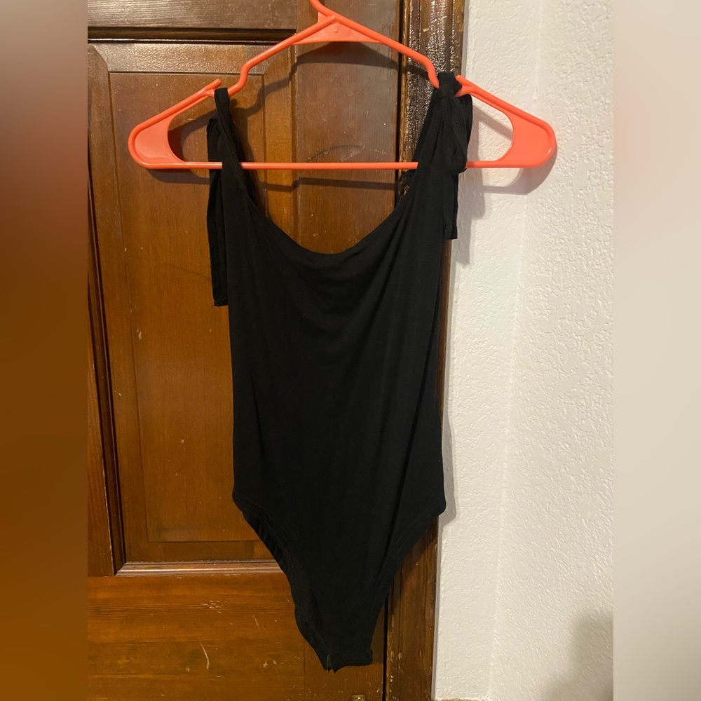 black bodysuit